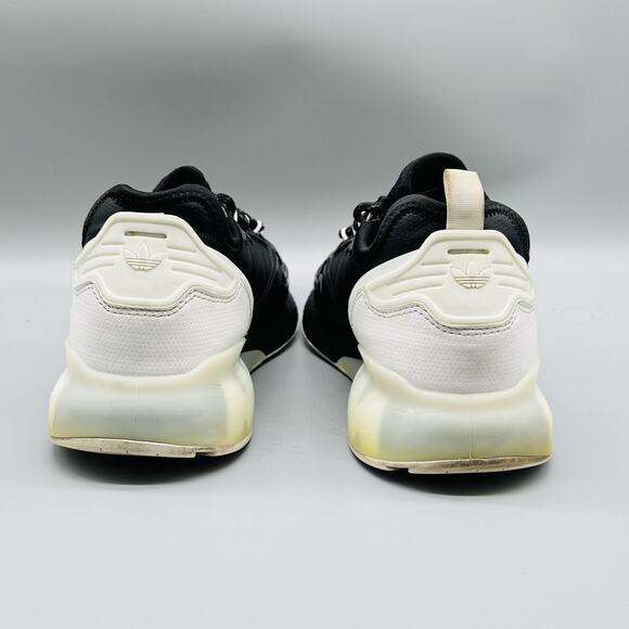 Adidas ZX 2K Boost Shoes Mens Size 9 Black White S42835 Sneakers Comfort - Picture 8 of 12